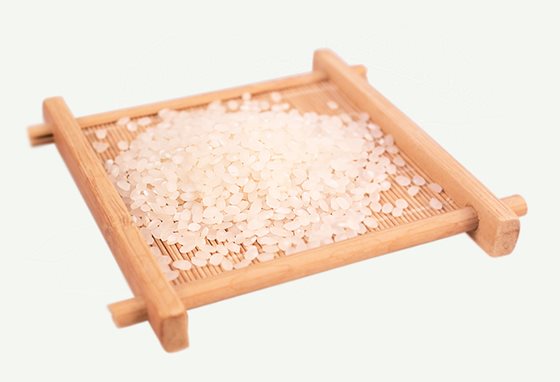 Green pearl weakly alkali rice